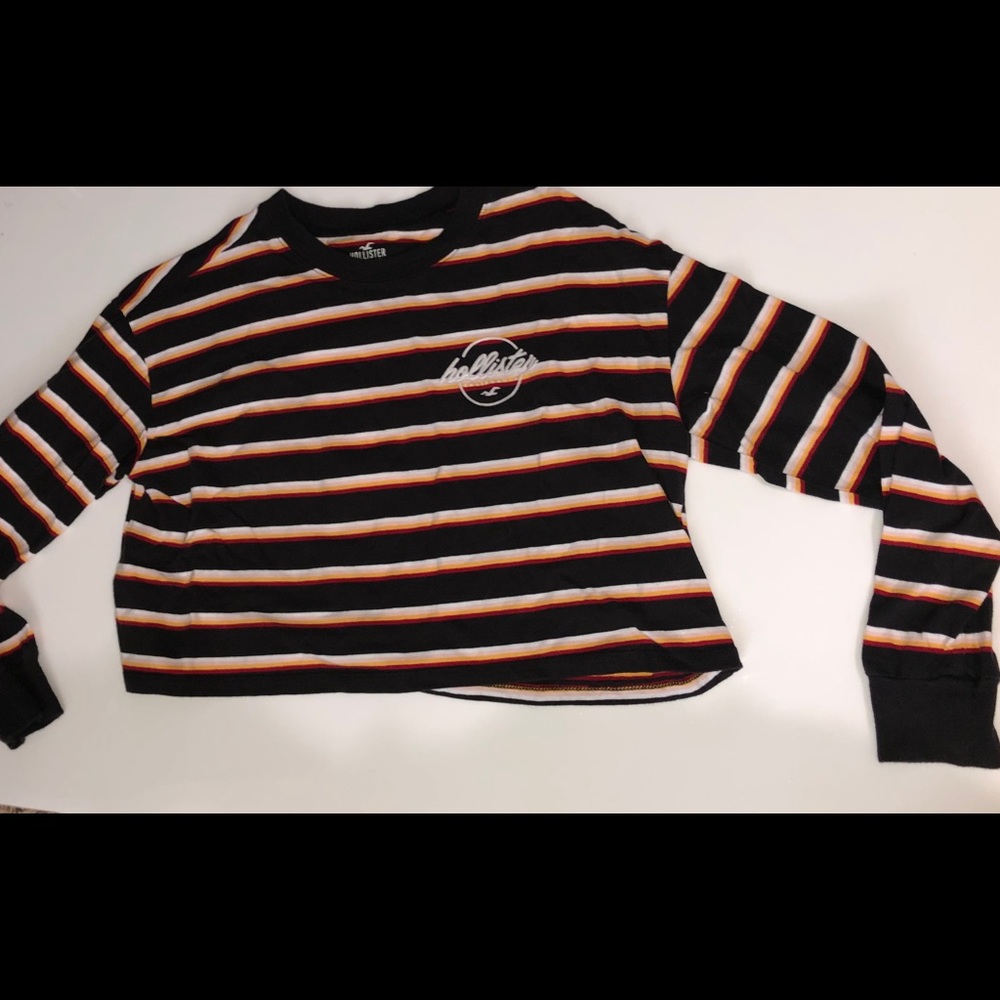 Striped crop top